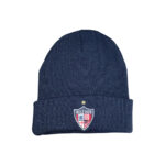 Atlético Black Beanie hat with logo