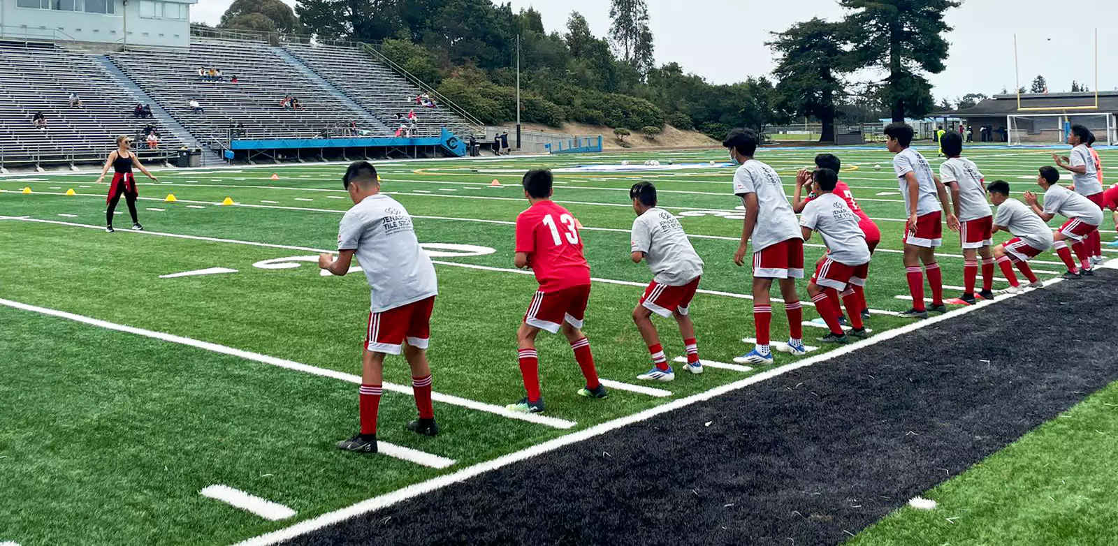 atletico mls next warming up