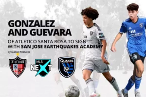 Read more about the article Gonzalez and Guevara of Atletico Santa Rosa to sign with San Jose Earthquakes Academy